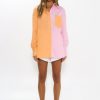 Tops Madison The Label | April Shirt | Pink / Orange