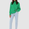 Tops Madison The Label | Sabrina Knit Jumper | Green