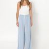 Sets Madison The Label | Clara Pants | Ocean/White