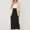 Jackets & Vests Madison The Label | Audrey Blazer | Chalk