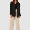 Sets Madison The Label | Frankie Boyfriend Blazer | Black