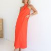 Dresses Madison The Label | Amber Maxi Dress | Flame