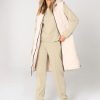 Jackets & Vests Madison The Label | Viktoria Puffer Vest | Bone