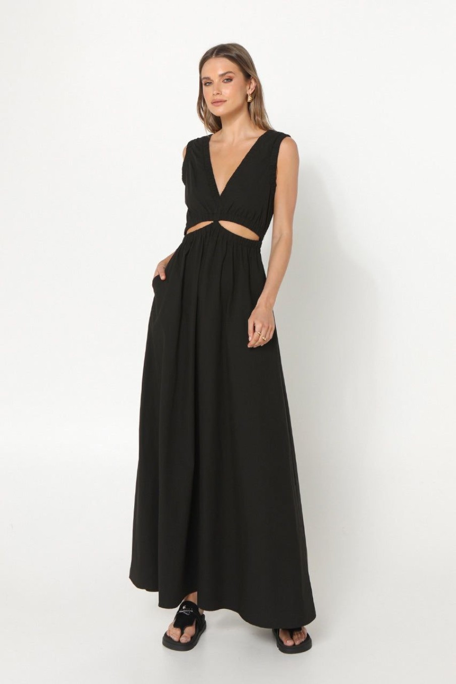 Dresses Madison The Label | Arlo Maxi Dress | Black