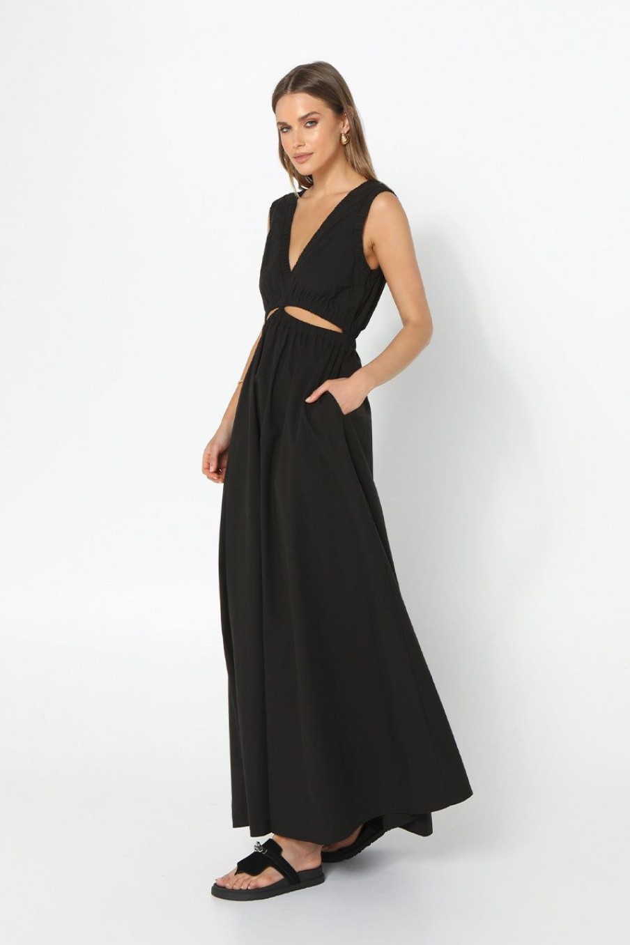 Dresses Madison The Label | Arlo Maxi Dress | Black