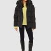 Jackets & Vests Madison The Label | Jasper 3 In 1 Puffer | Black