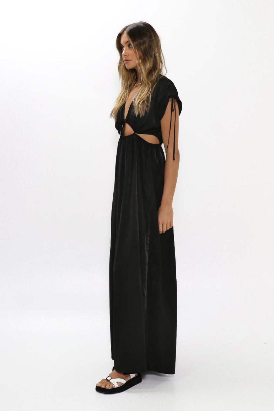 Dresses Madison The Label | Marilyn Maxi Dress | Black