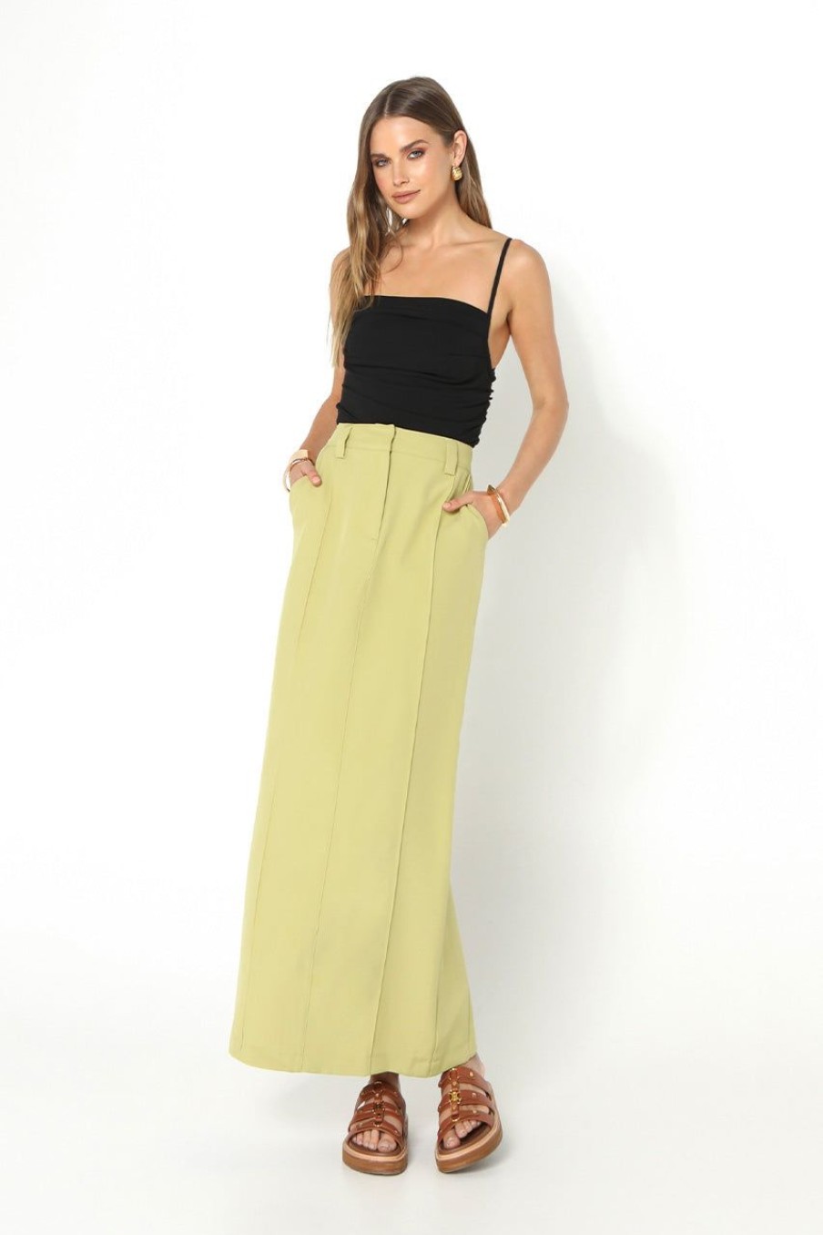 Sets Madison The Label | Arianna Skirt | Green