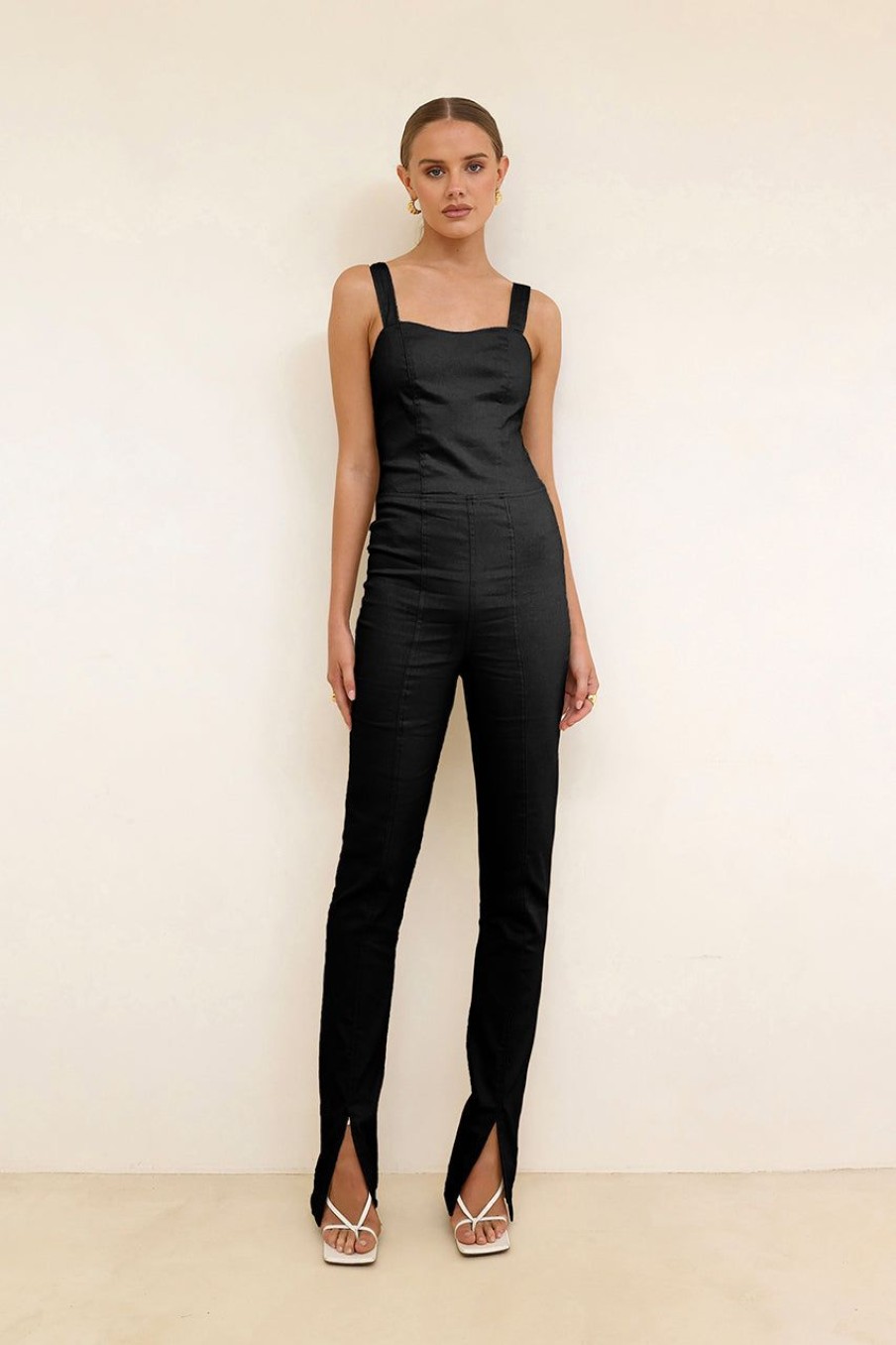 Dresses Madison The Label | Juliet Jumpsuit | Black