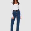 Bottoms Madison The Label | Ellen Mom Jeans | Dark Denim