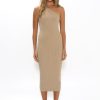 Dresses Madison The Label | Enya Midi Dress | Latte