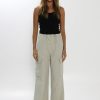 Bottoms Madison The Label | Sammi Parachute Pants | Sage