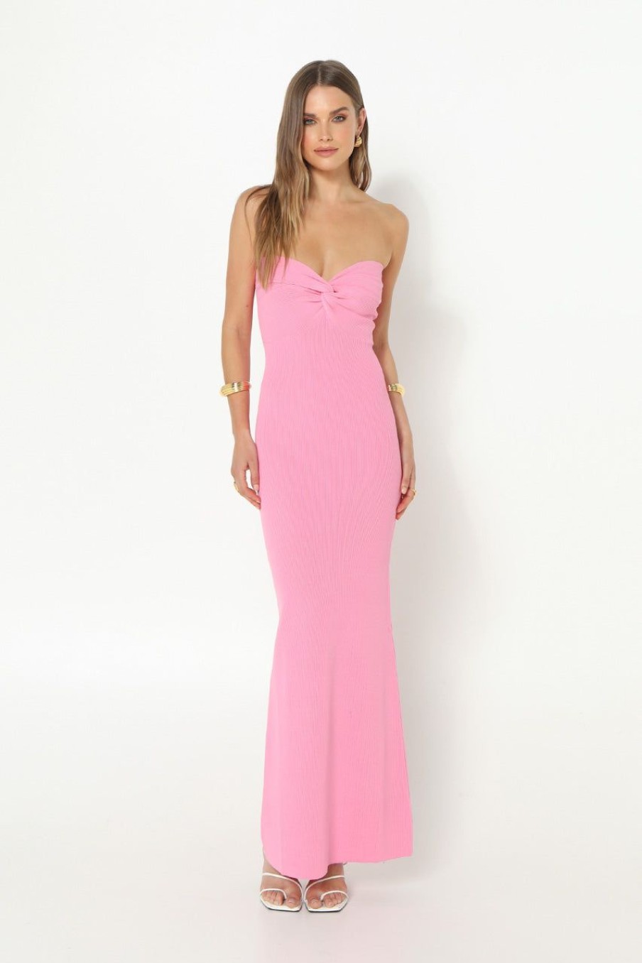 Dresses Madison The Label | Mae Knit Midi Dress | Pink