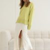 Tops Madison The Label | June Knit Jumper | Green