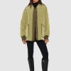 Jackets & Vests Madison The Label | Annabelle Jacket | Palm/Khaki