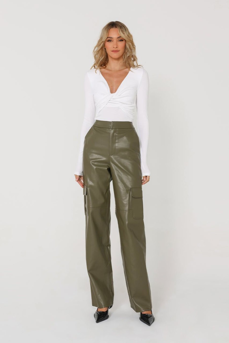 Bottoms Madison The Label | Billy Cargo Pants | Khaki