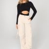 Tops Madison The Label | Olivia Knit Top | Black