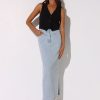 Bottoms Madison The Label | Bailey Maxi Skirt | Denim