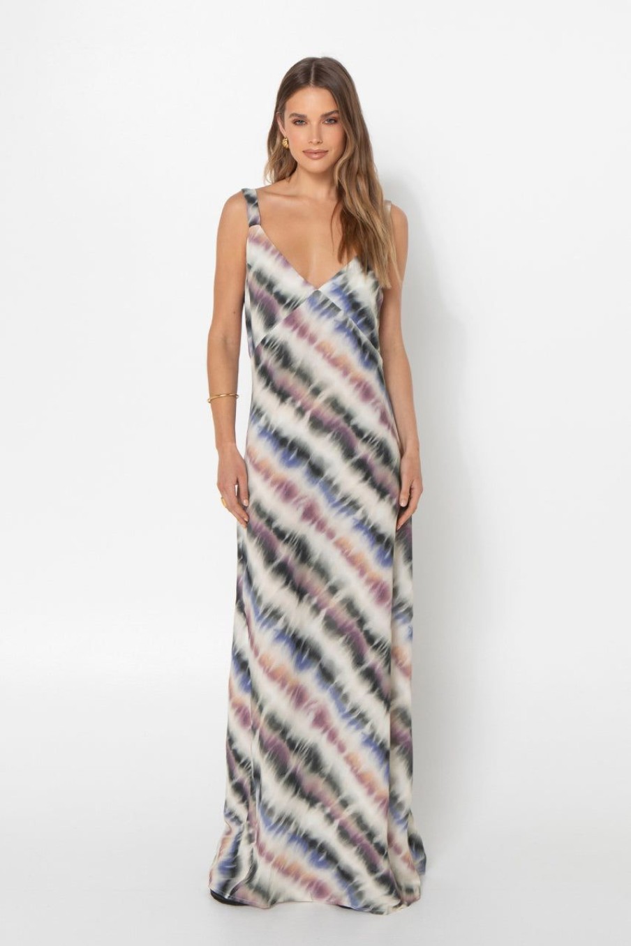 Dresses Madison The Label | Larissa Maxi Dress | Tie Dye